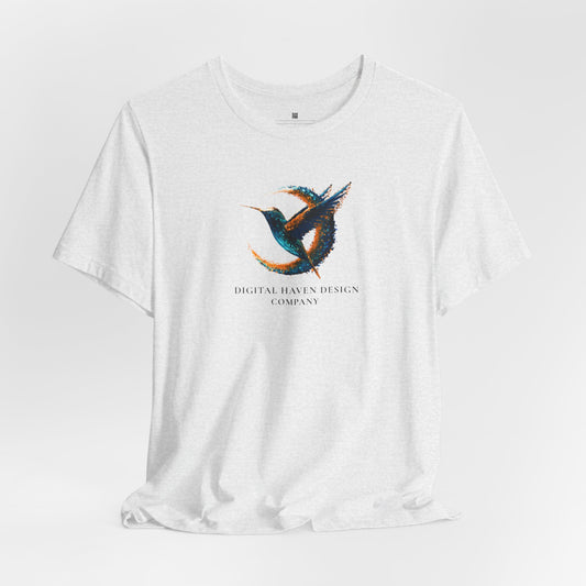 Digital Haven Signature Tee - The Drop Zone - Digital Art In Motion