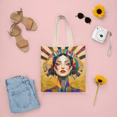 The Divine Muse Tote Collection - A Modern Goddess