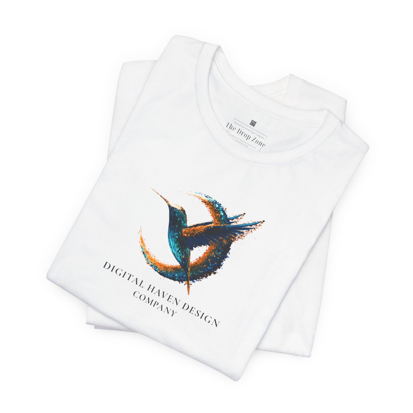 Digital Haven Signature Tee - The Drop Zone - Digital Art In Motion