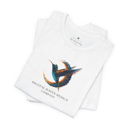 Digital Haven Signature Tee - The Drop Zone - Digital Art In Motion