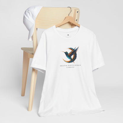 Digital Haven Signature Tee - The Drop Zone - Digital Art In Motion
